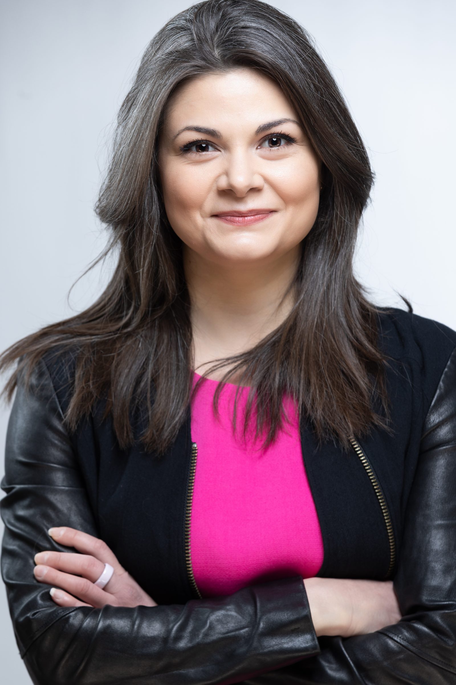 Corporate portrait retouched